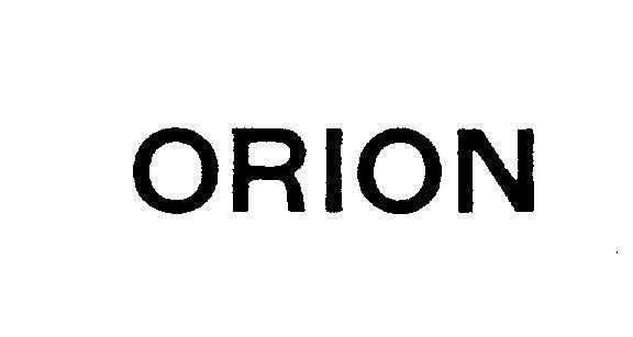 Mẫu nhãn hiệu ORION