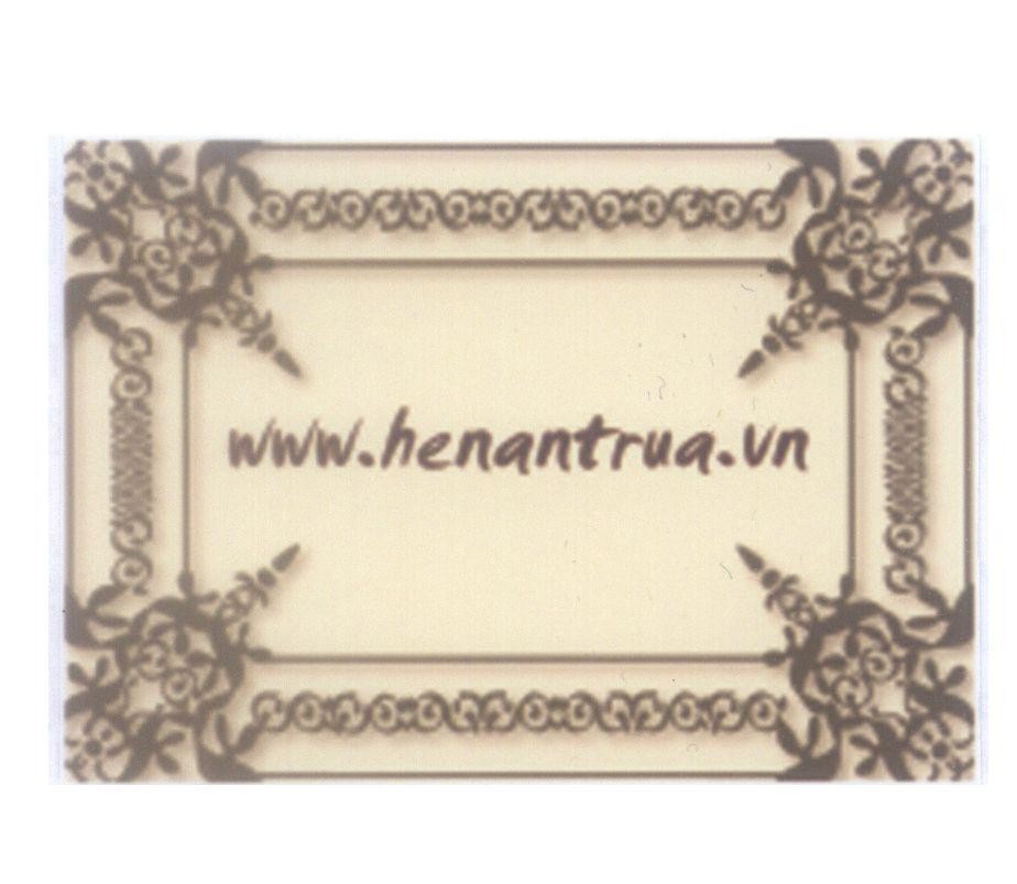 Mẫu nhãn hiệu www.henantrua.vn