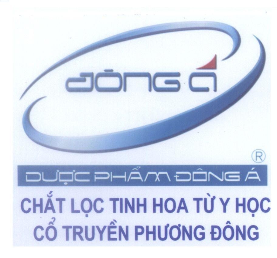 Mẫu nhãn hiệu đông á Dược Phẩm Đông á Chắt Lọc Tinh Hoa Từ Y Học Cổ Truyền Phương Đông