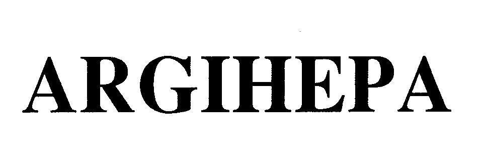 Mẫu nhãn hiệu ARGIHEPA