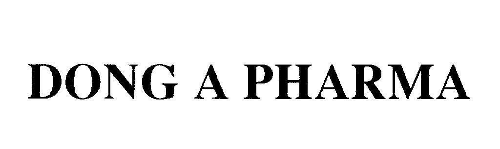 Mẫu nhãn hiệu DONG A PHARMA