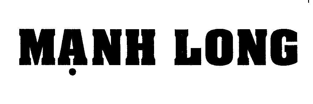 Mẫu nhãn hiệu Mạnh Long