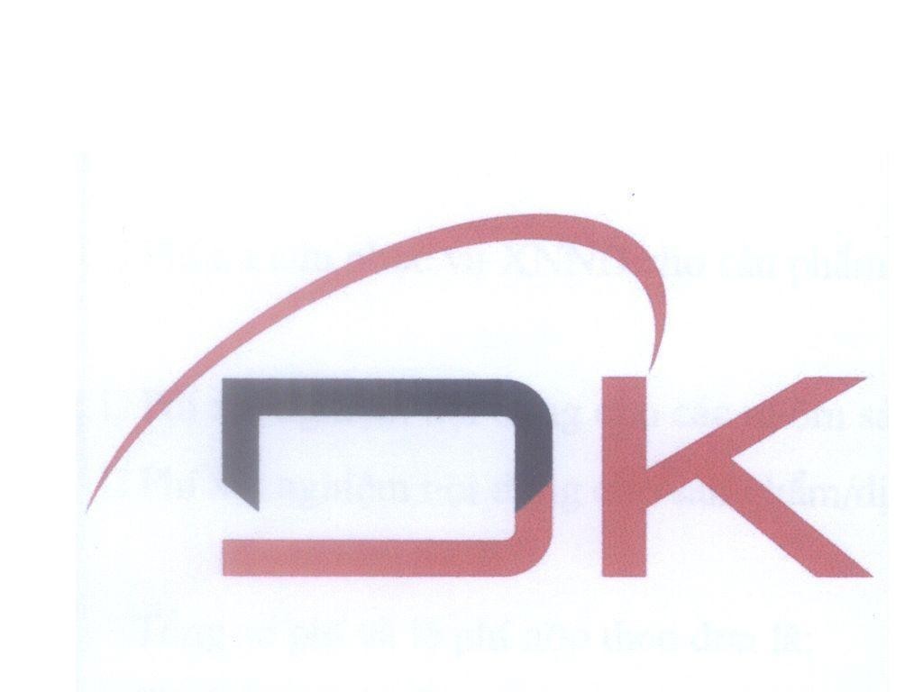 Mẫu nhãn hiệu DK