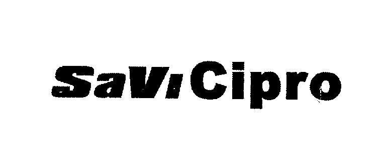 Mẫu nhãn hiệu SaViCipro