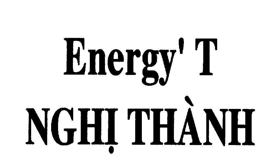 Mẫu nhãn hiệu Energy'T Nghị Thành