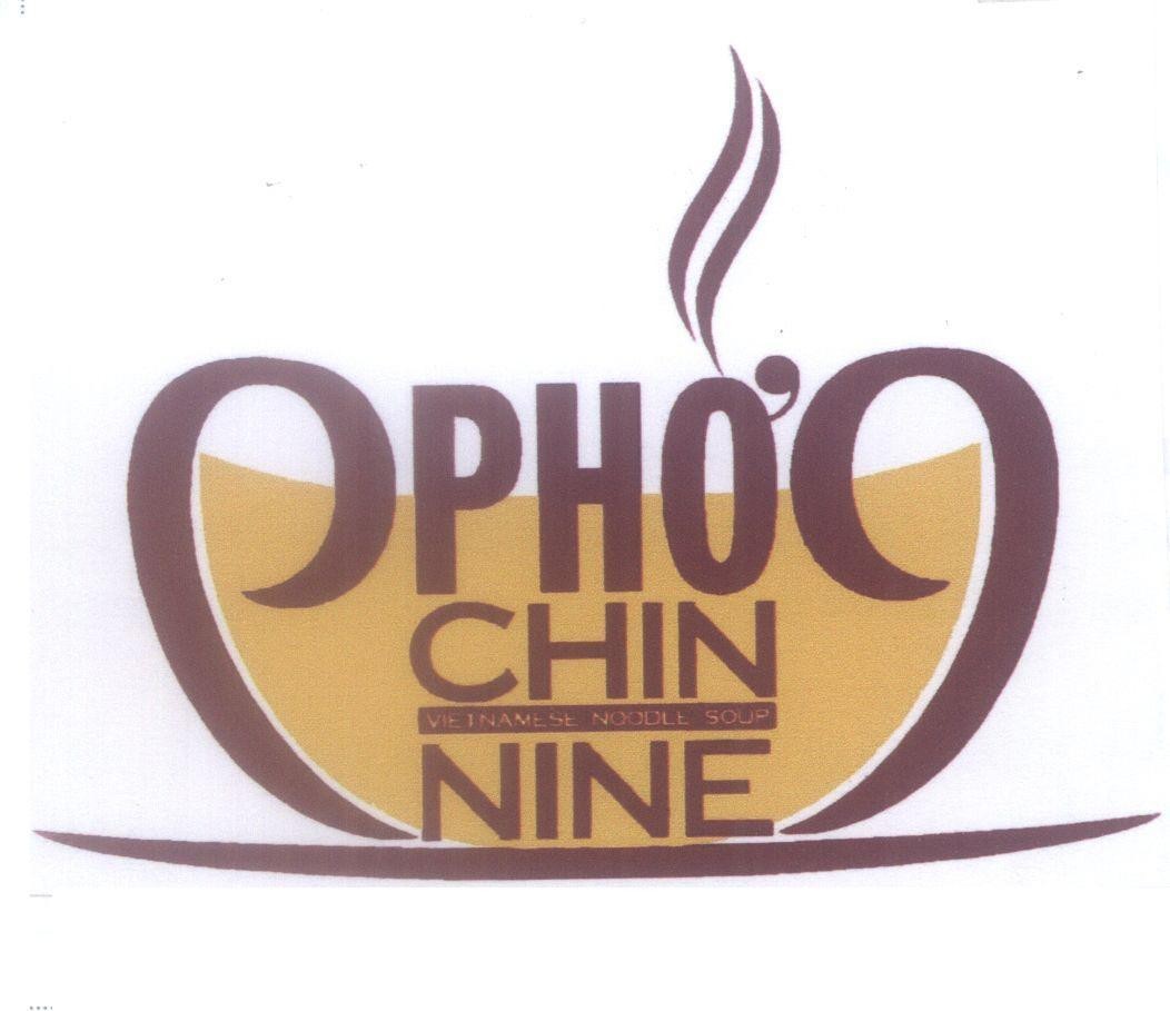 Mẫu nhãn hiệu Phở CHIN NINE 9 Vietnamese noodle soup