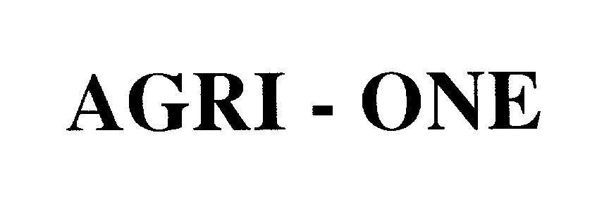 Mẫu nhãn hiệu AGRI - ONE