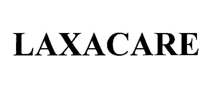 Mẫu nhãn hiệu LAXACARE