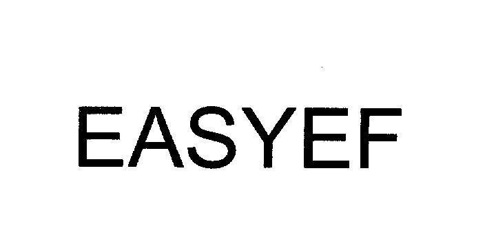 Mẫu nhãn hiệu EASYEF
