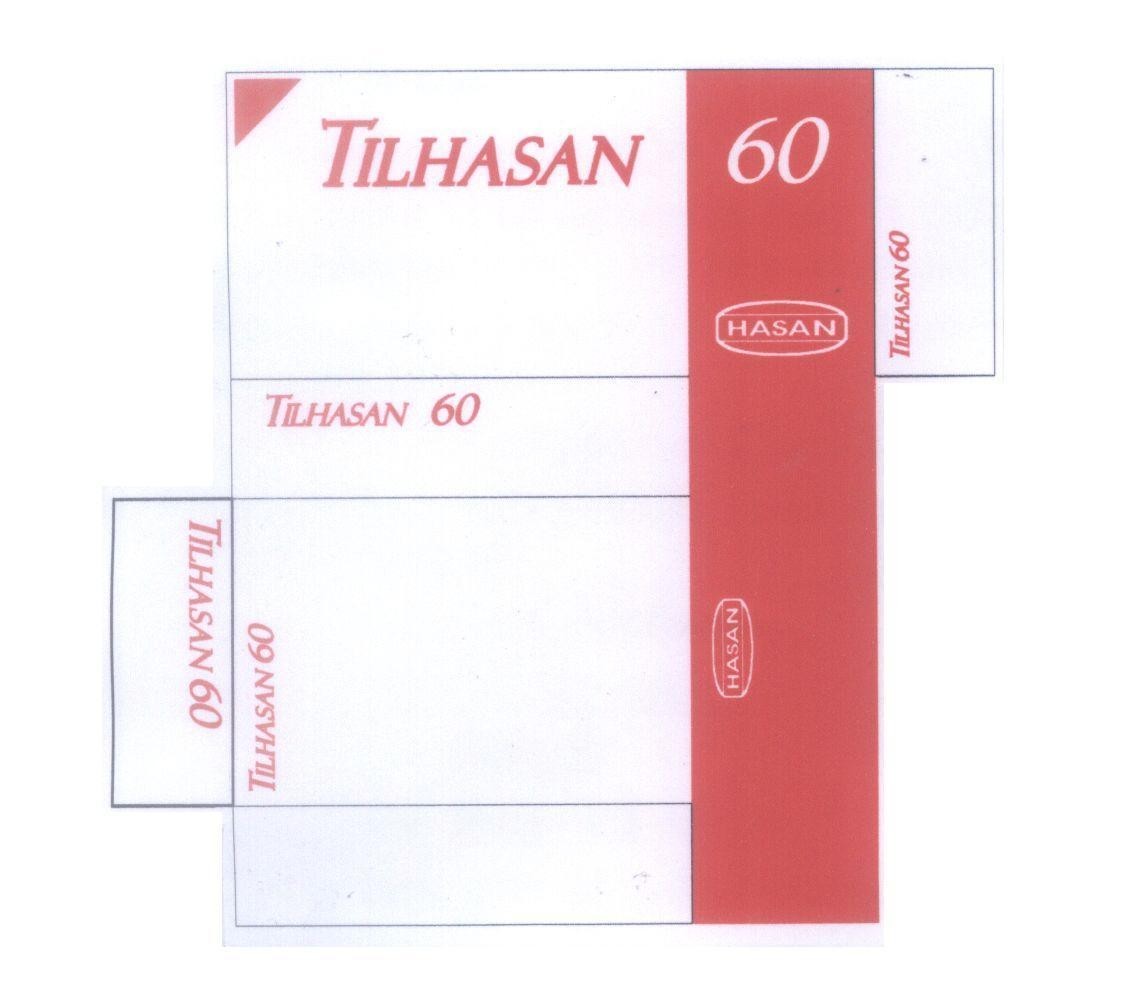 Mẫu nhãn hiệu HASAN TILHASAN 60