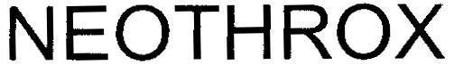 Mẫu nhãn hiệu NEOTHROX