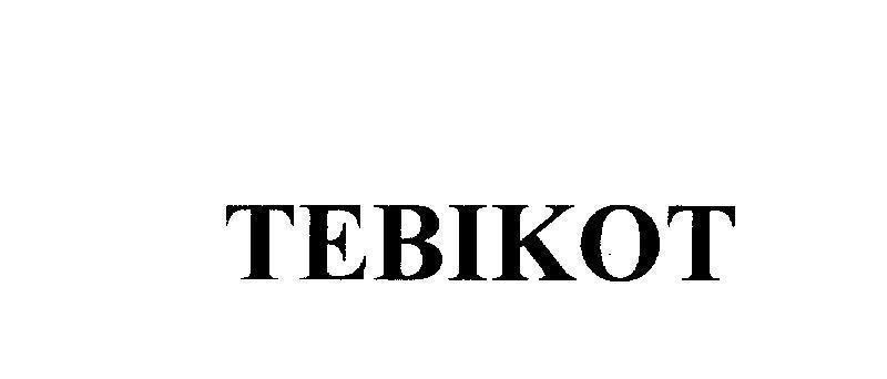 Mẫu nhãn hiệu TEBIKOT