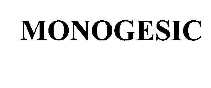 Mẫu nhãn hiệu MONOGESIC