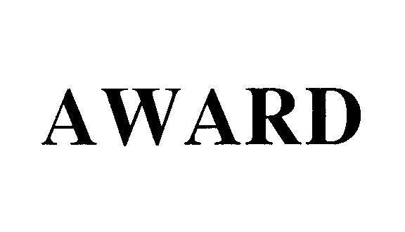 Mẫu nhãn hiệu AWARD