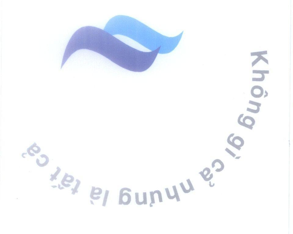 Mẫu nhãn hiệu Không gì cả nhưng là tất cả