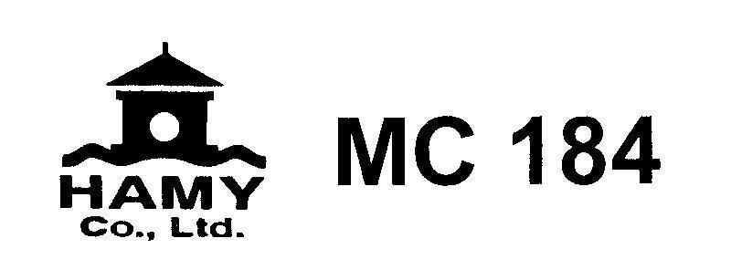 Mẫu nhãn hiệu HAMY Co., Ltd MC 184