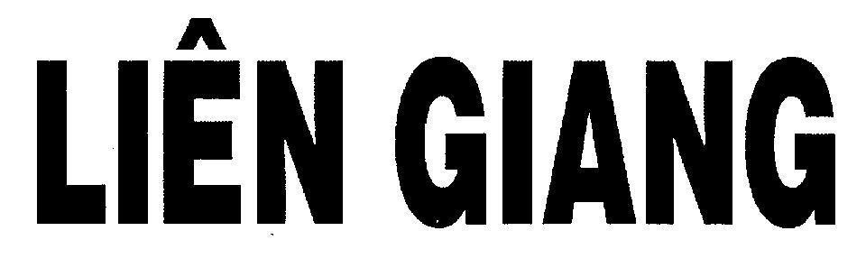 Mẫu nhãn hiệu LIÊN GIANG
