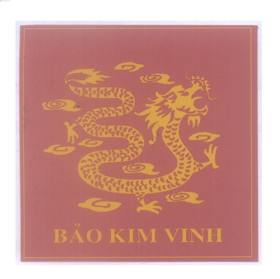 Mẫu nhãn hiệu Bảo Kim Vinh