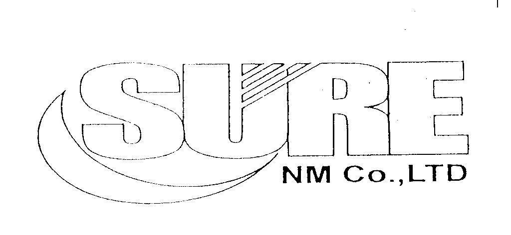 Mẫu nhãn hiệu SURE NM Co., LTD