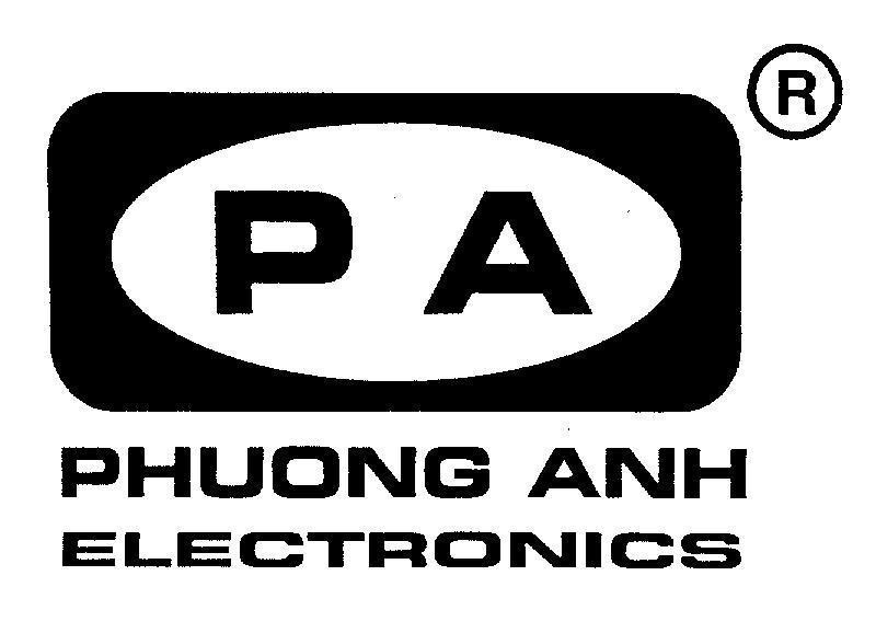 Mẫu nhãn hiệu PA PHUONG ANH ELECTRONICS