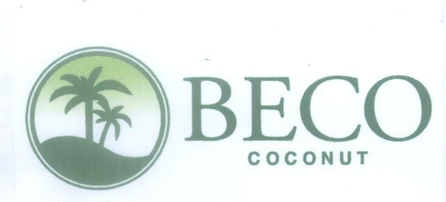 Mẫu nhãn hiệu BECO COCONUT