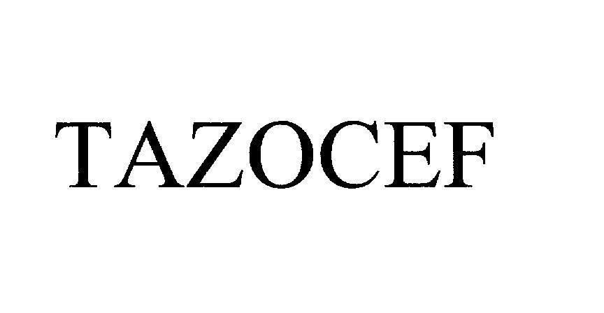 Mẫu nhãn hiệu TAZOCEF