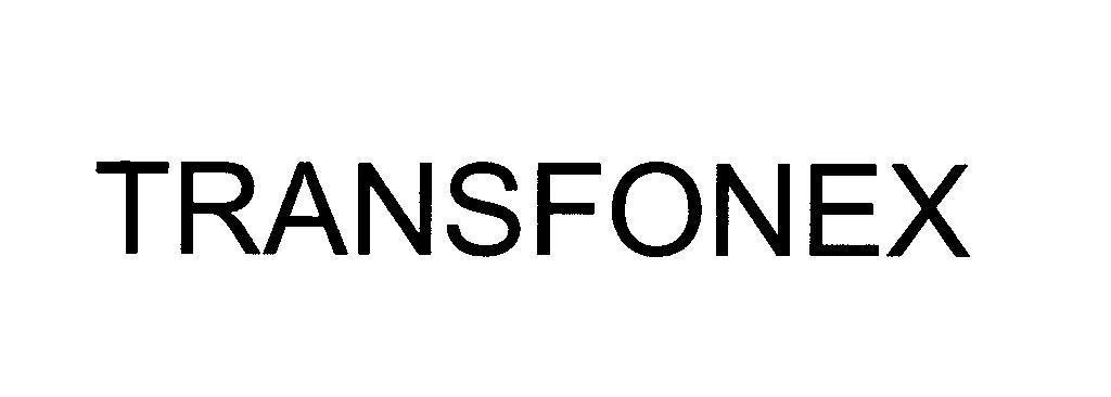Mẫu nhãn hiệu TRANSFONEX