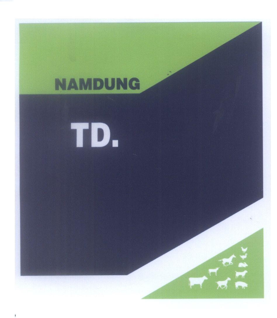Mẫu nhãn hiệu NAMDUNG TD.