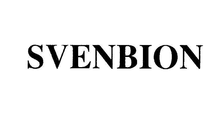 Mẫu nhãn hiệu SVENBION
