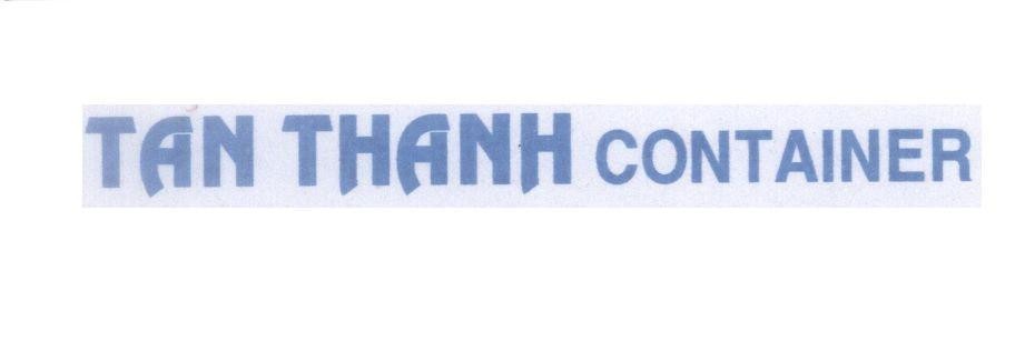 Mẫu nhãn hiệu TAN THANH CONTAINER