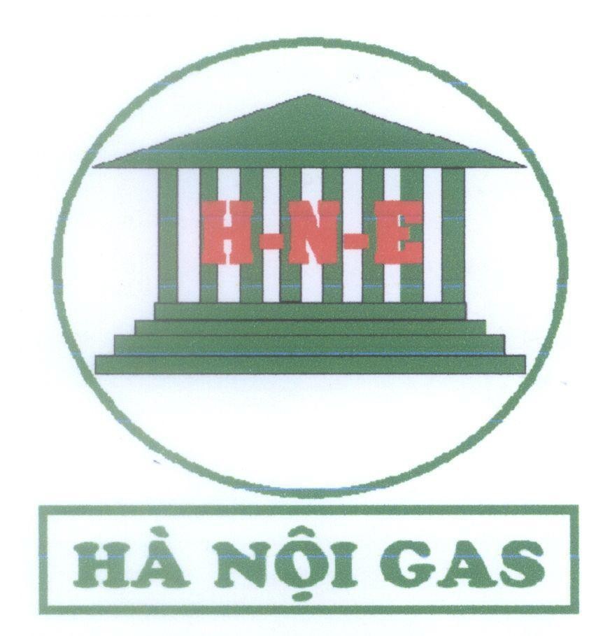 Mẫu nhãn hiệu H-N-E Hà Nội Gas