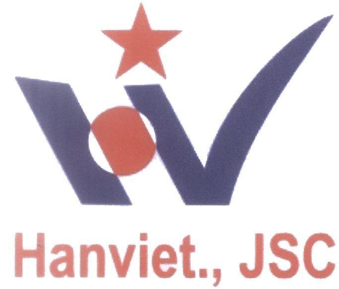 Mẫu nhãn hiệu HV Hanviet.,JSC