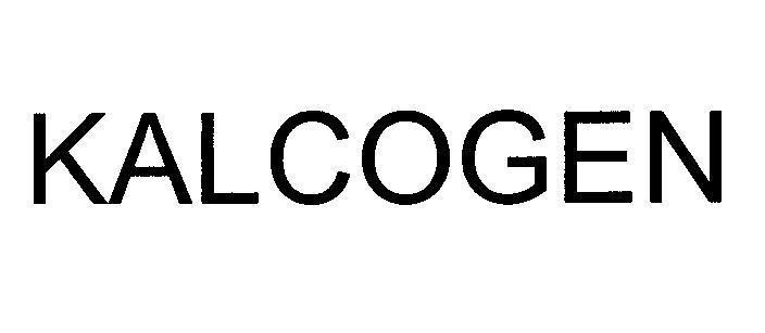 Mẫu nhãn hiệu KALCOGEN