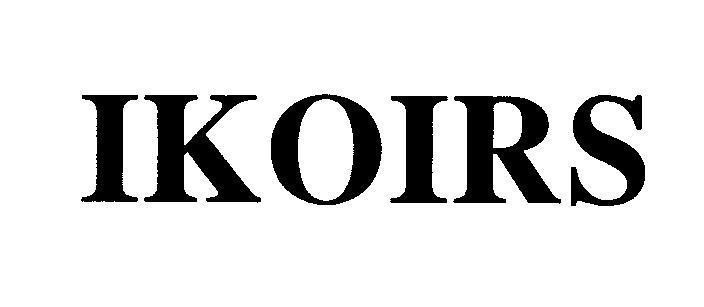 Mẫu nhãn hiệu IKOIRS