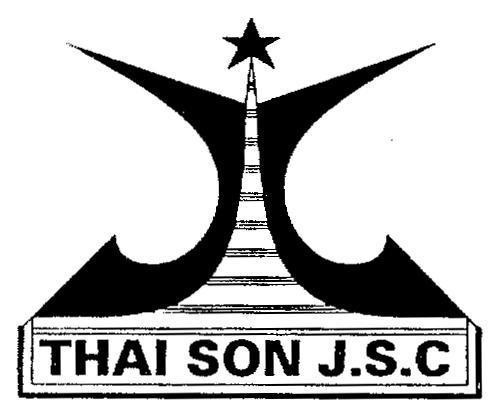 Mẫu nhãn hiệu THAI SON J.S.C