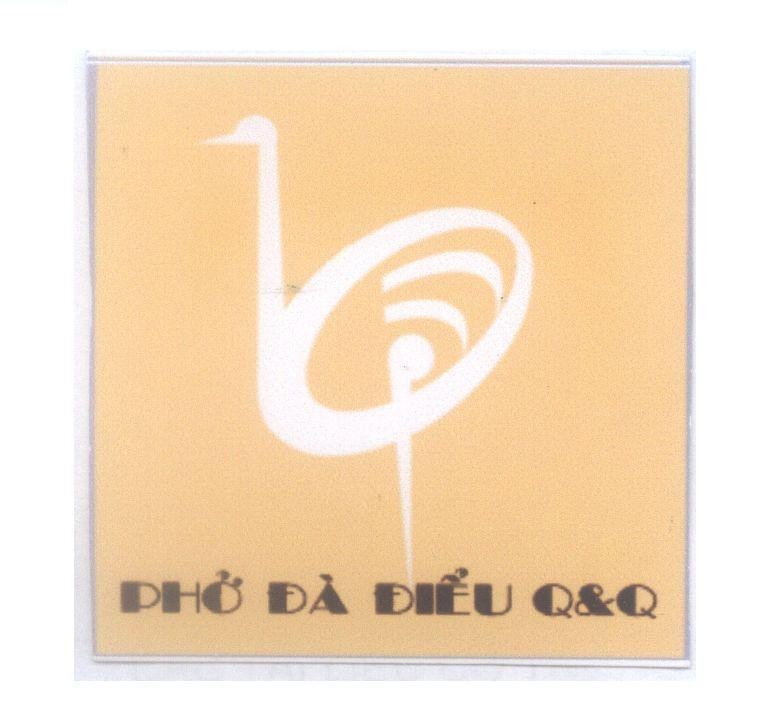 Mẫu nhãn hiệu Phở Đà Điểu Q&Q