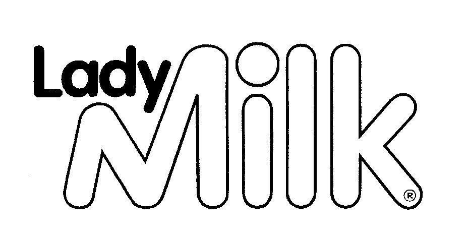 Mẫu nhãn hiệu Lady Milk