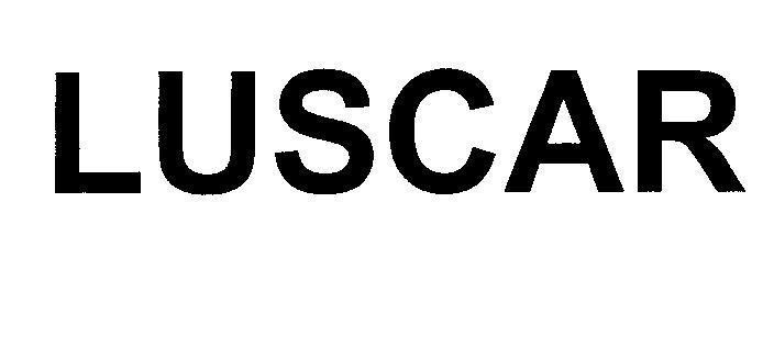 Mẫu nhãn hiệu LUSCAR