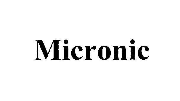 Mẫu nhãn hiệu Micronic