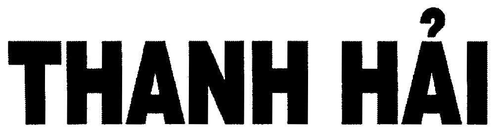 Mẫu nhãn hiệu Thanh Hải
