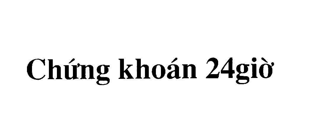 Mẫu nhãn hiệu Chứng khoán 24giờ