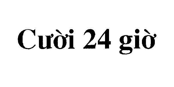 Mẫu nhãn hiệu Cười 24 giờ