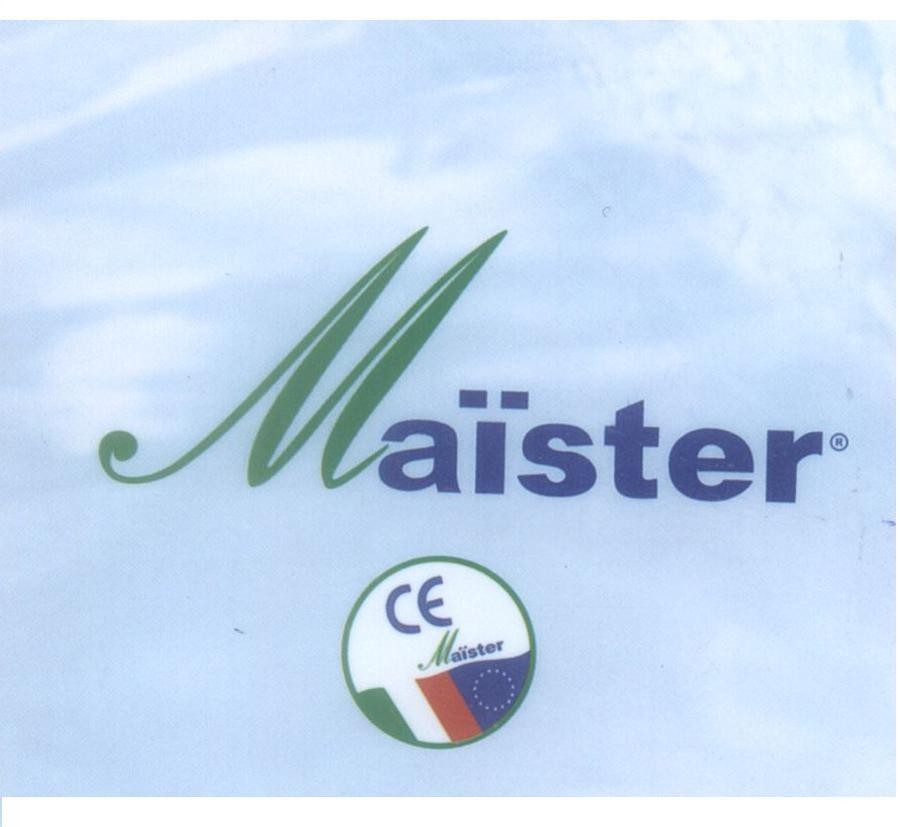 Mẫu nhãn hiệu Maister CE