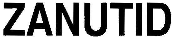 Mẫu nhãn hiệu ZANUTID