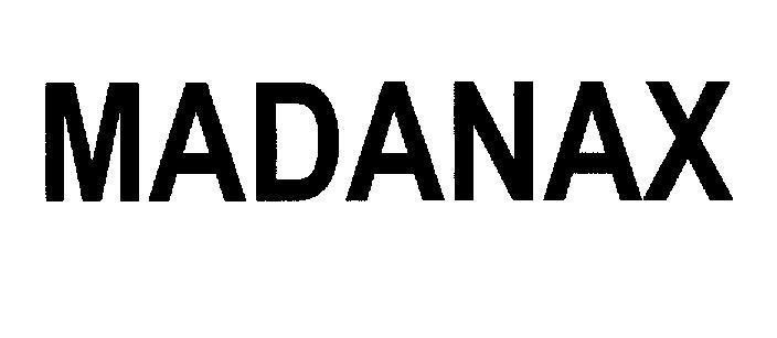 Mẫu nhãn hiệu MADANAX