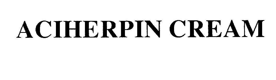 Mẫu nhãn hiệu ACIHERPIN CREAM