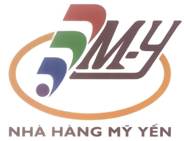 Mẫu nhãn hiệu M-Y Nhà hàng Mỹ Yến