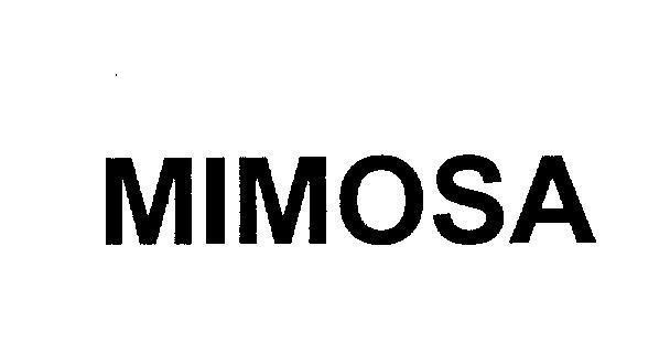 Mẫu nhãn hiệu MIMOSA