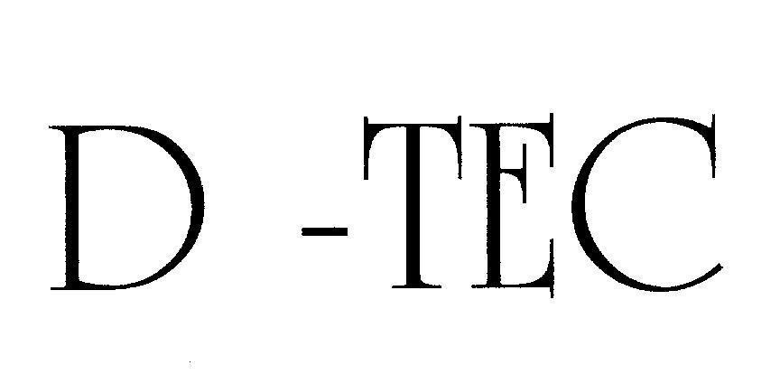Mẫu nhãn hiệu D -TEC