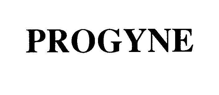 Mẫu nhãn hiệu PROGYNE